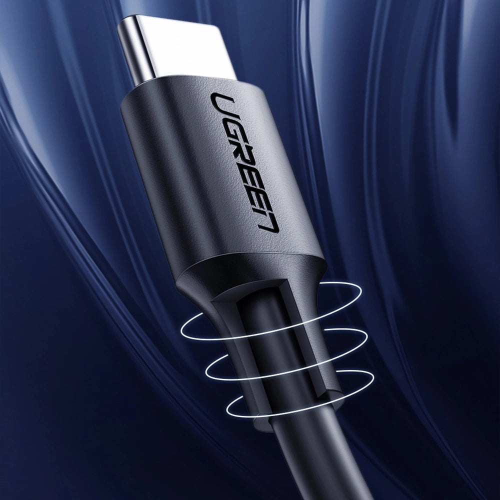 Ugreen US286 USB-C - USB-C PD QC 3A 480Mb/s 1m cable - black_8
