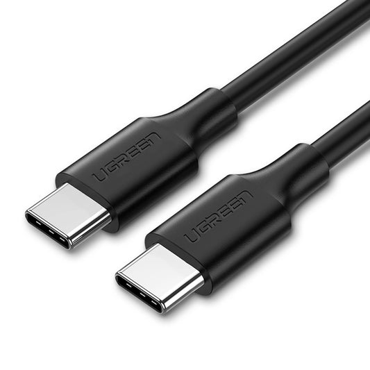 Ugreen US286 USB-C - USB-C PD QC 3A 480Mb/s cable 1.5m - black_0