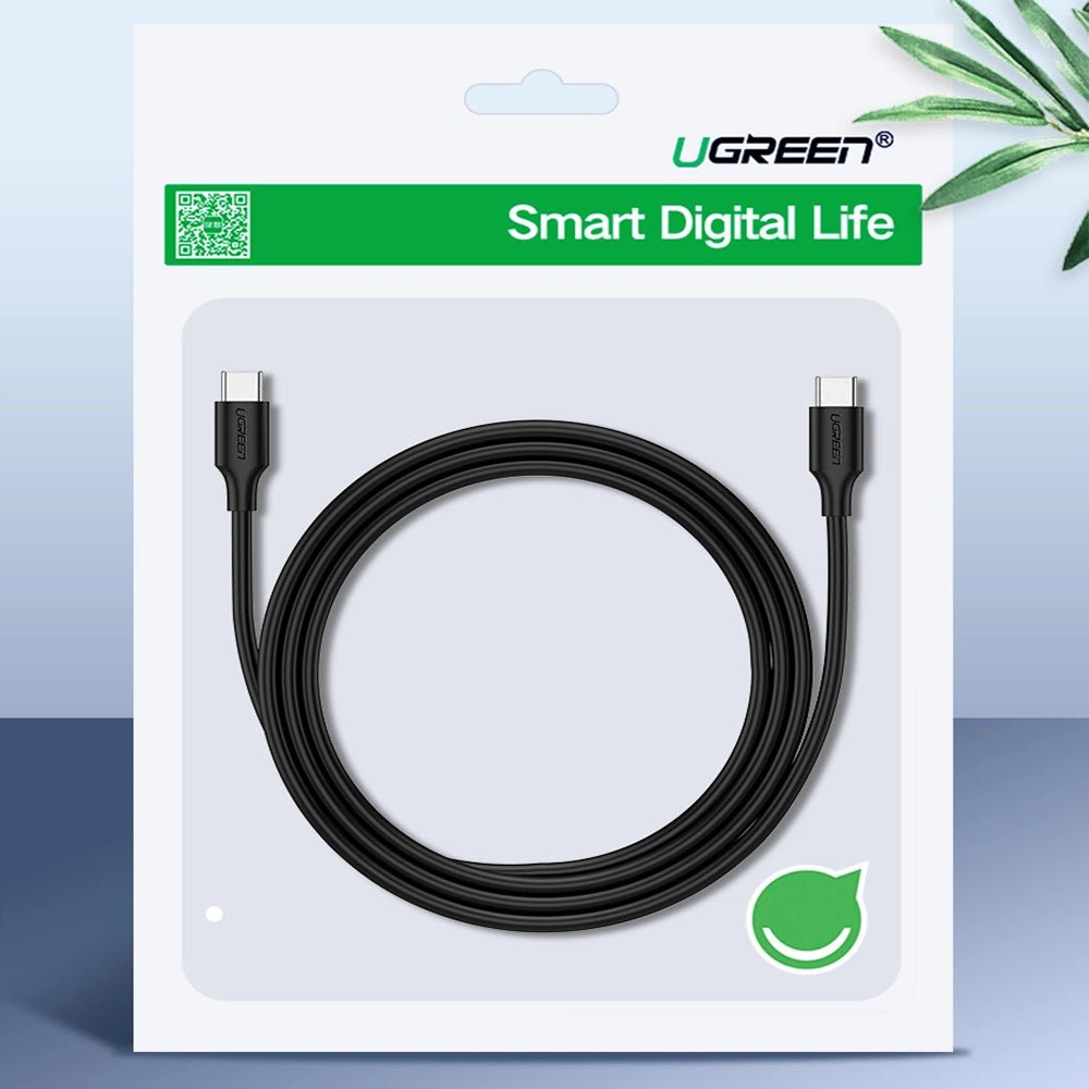 Ugreen US286 USB-C - USB-C PD QC 3A 480Mb/s cable 1.5m - black_12