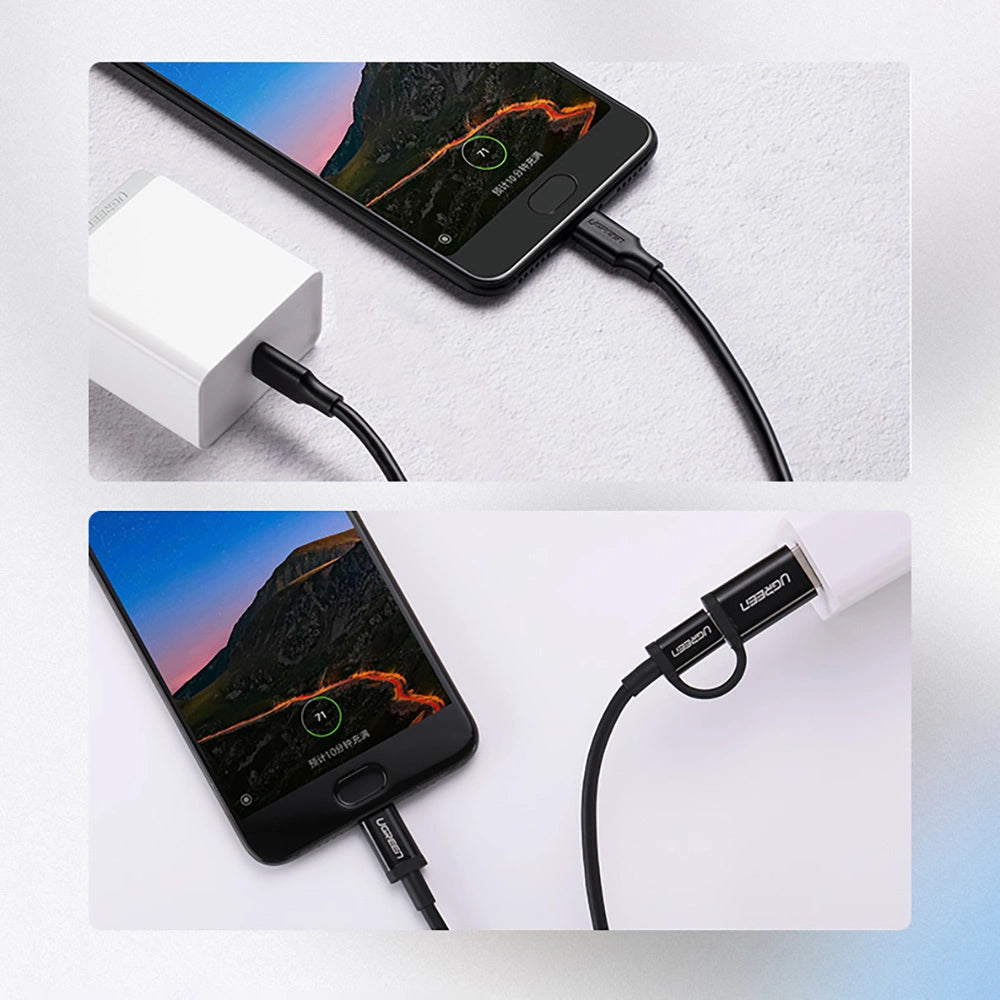 Ugreen US286 USB-C - USB-C PD QC 3A 480Mb/s cable 1.5m - black_15