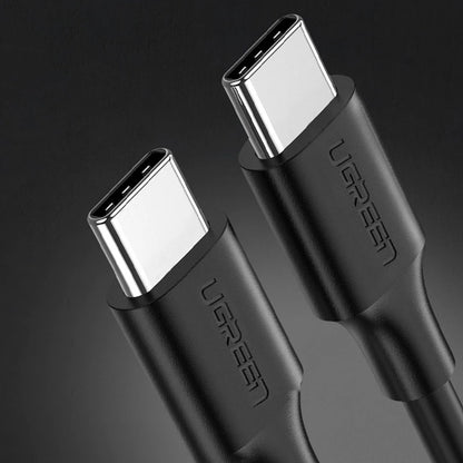 Ugreen US286 USB-C - USB-C PD QC 3A 480Mb/s cable 1.5m - black_3