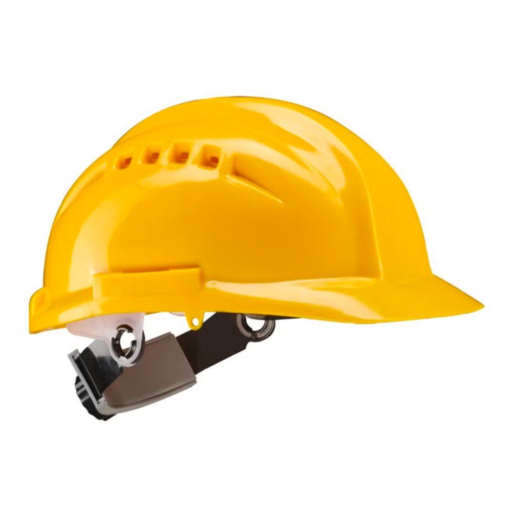 Capacete ventilado 2325 rv com mostrador, amarelo_0