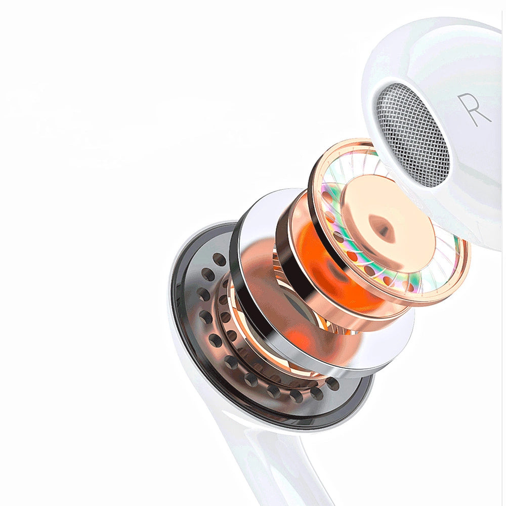 Dudao X14PROL-W1 in-ear headphones with Lightning connector white (X14PROL-W1)_2
