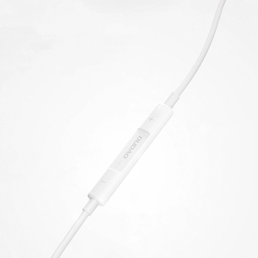 Dudao X14PROL-W1 in-ear headphones with Lightning connector white (X14PROL-W1)_1