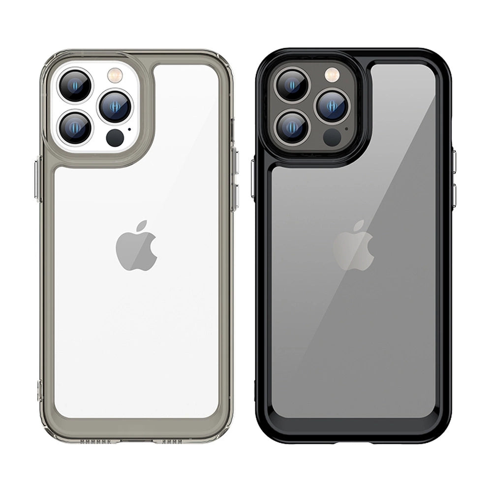 Outer Space Case for iPhone 12 Pro Max hard cover with gel frame blue_7