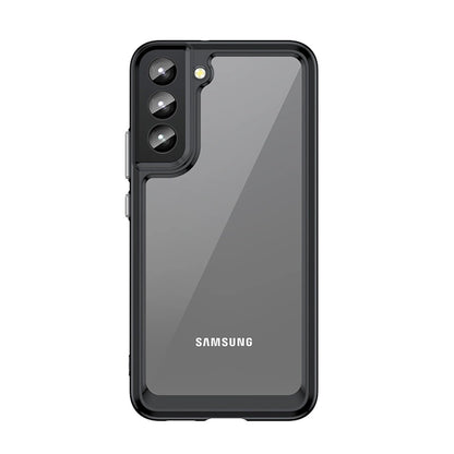 Outer Space Case Cover for Samsung Galaxy S22 + (S22 Plus) Hard Cover with Gel Frame Black_0