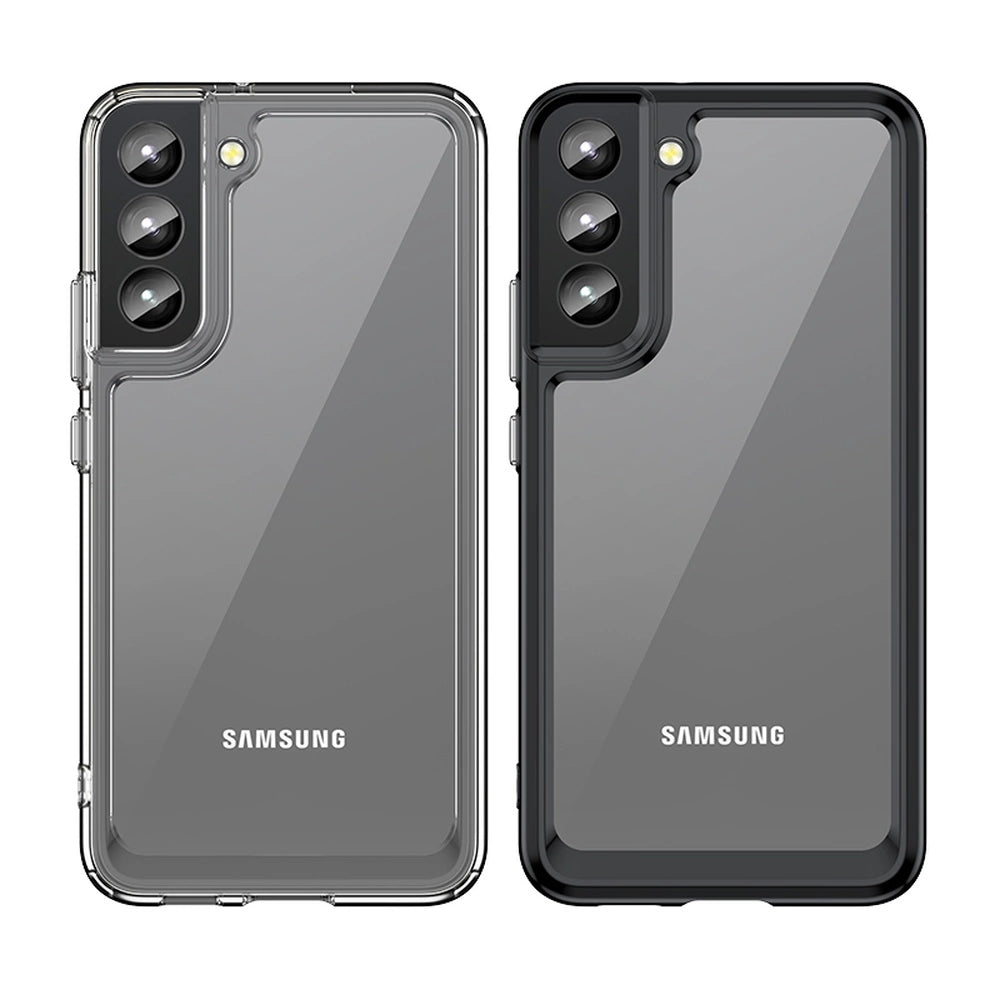 Outer Space Case Case for Samsung Galaxy S22 + (S22 Plus) Hard Cover with Gel Frame Transparent_5
