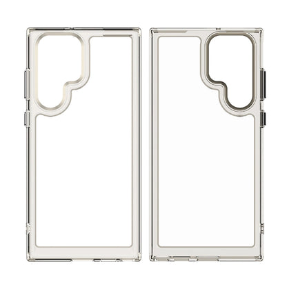 Outer Space Case Case for Samsung Galaxy S22 Ultra Hard Cover with Gel Frame Red_5