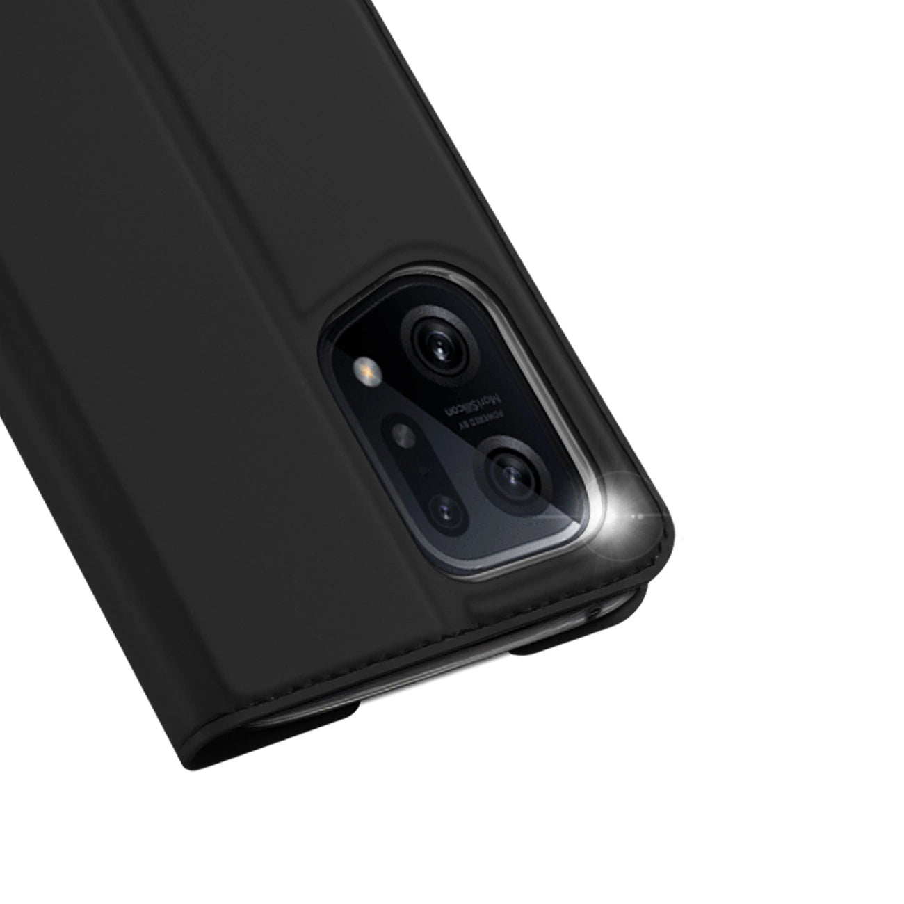 Dux Ducis Skin Pro case with a flip Oppo Find X5 black_2