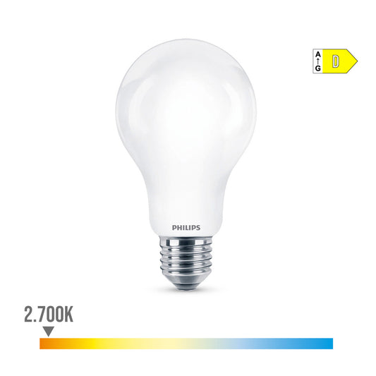 LÃ¢mpada standard led e27 13w 2000lm 2700k luz quente Ã¸7x12,1cm. philips_0