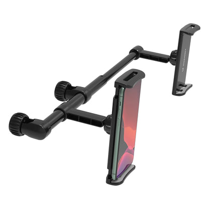 Wozinsky dual car phone holder for headrest black (WTHBK1)_1