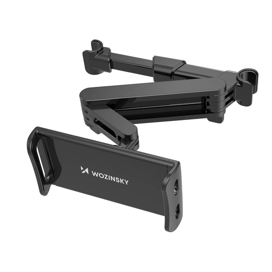 Wozinsky Adjustable Headrest Holder for Tablet or Phone Black (WTHBK3)_0