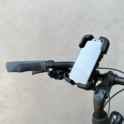 Wozinsky strong phone holder for the handlebar of a bicycle, motorcycle, scooters black (WBHBK6)_12