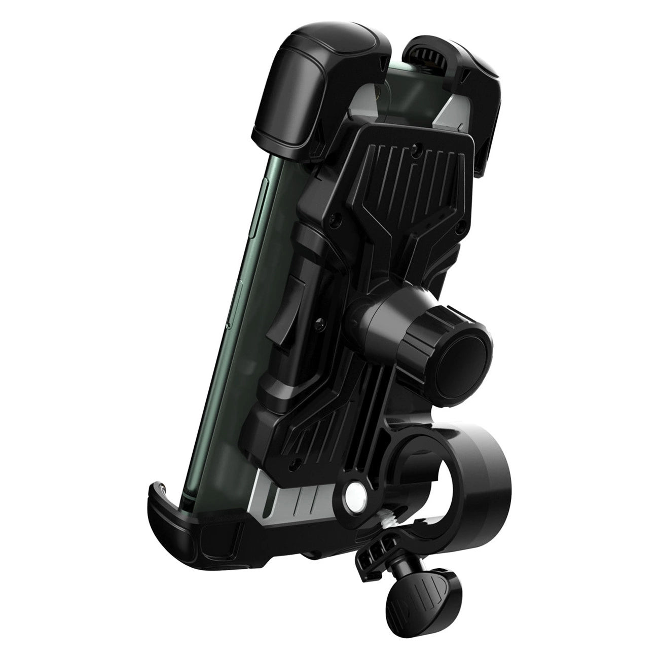 Wozinsky strong phone holder for the handlebar of a bicycle, motorcycle, scooters black (WBHBK6)_1