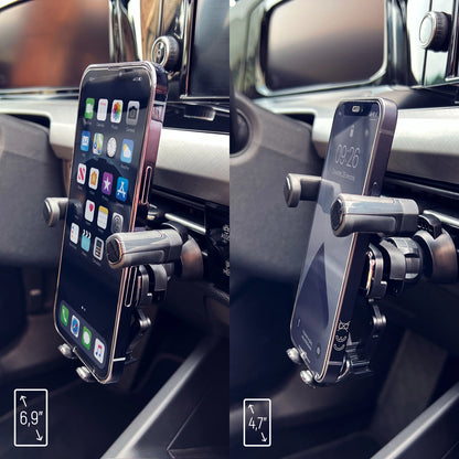 Wozinsky Gravity Car Phone Holder Black (WCHBK7)_11