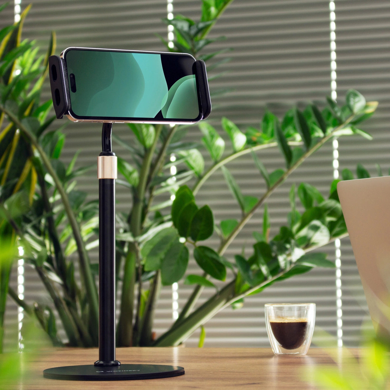 Wozinsky stand for tablet and phone on the desk black (WTHBK4)_14