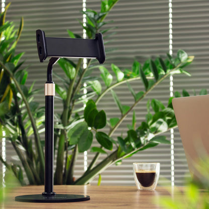 Wozinsky stand for tablet and phone on the desk black (WTHBK4)_15