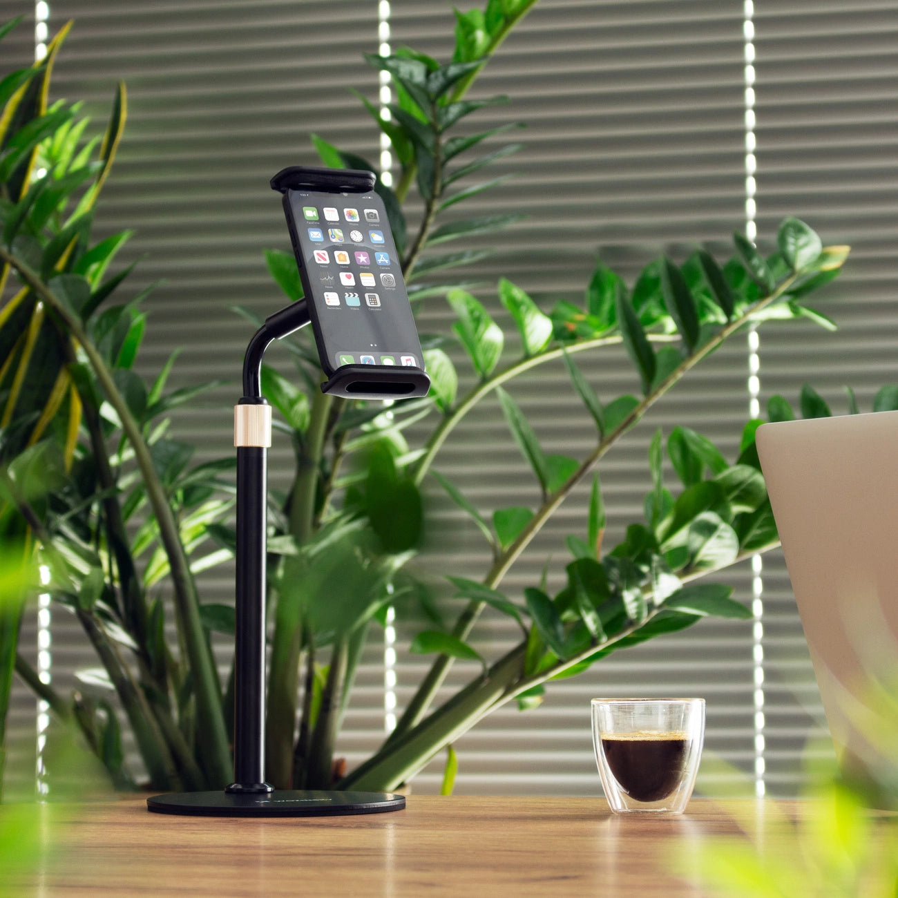 Wozinsky stand for tablet and phone on the desk black (WTHBK4)_17