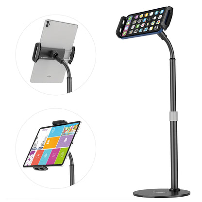 Wozinsky stand for tablet and phone on the desk black (WTHBK4)_3