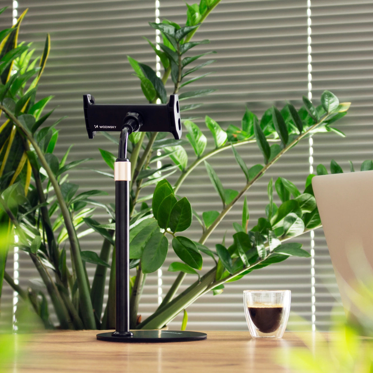 Wozinsky stand for tablet and phone on the desk black (WTHBK4)_19