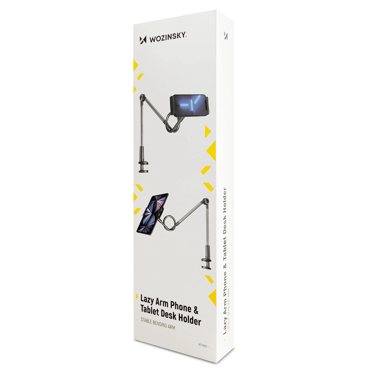 Wozinsky long flexible phone and tablet holder black (WTHBK5)_3