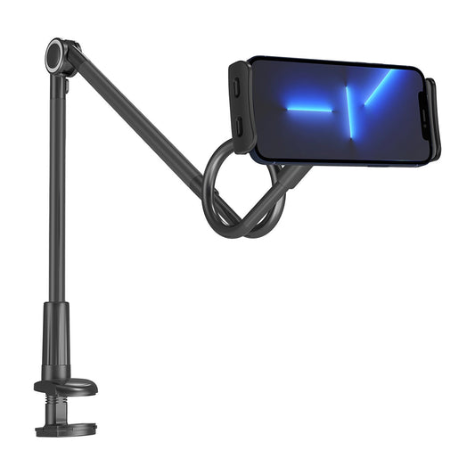 Wozinsky long flexible phone and tablet holder black (WTHBK5)_0