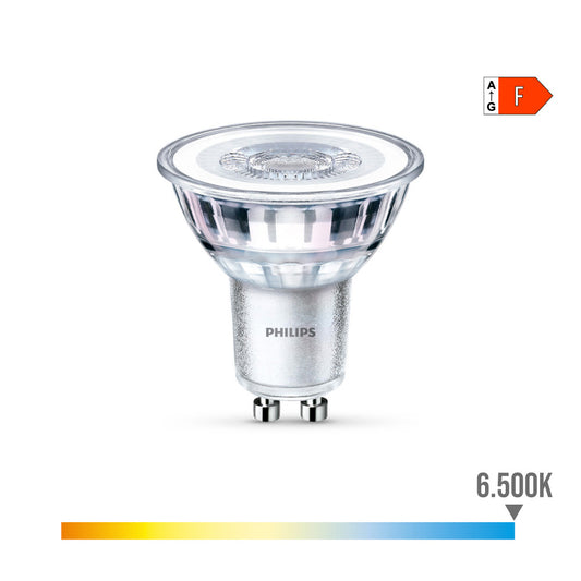 LÃ¢mpada gu10 led 4,6w 390lm 6500k luz fria Ã¸5x5,4cm philips_0