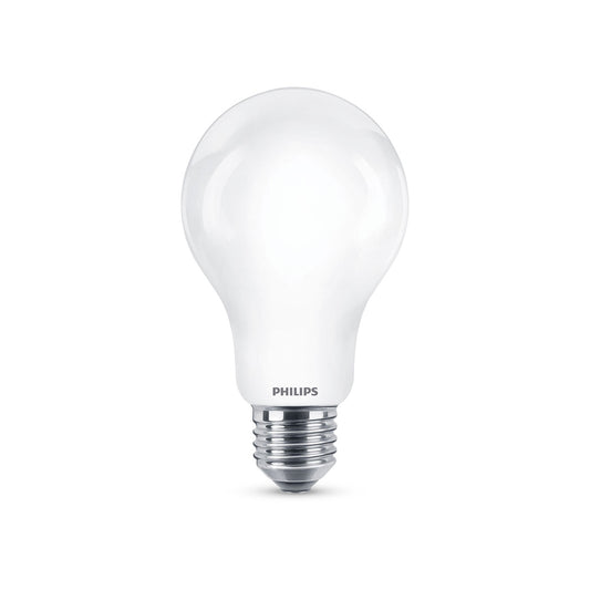 LÃ¢mpada standard led e27 17,5w 2452lm 2700k luz quente Ã¸7,5x12,1cm. philips_0