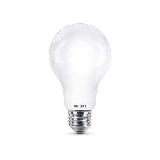 LÃ¢mpada standard led e27 17,5w 2452lm 6500k luz fria Ã¸7,5x12,1cm. philips_0