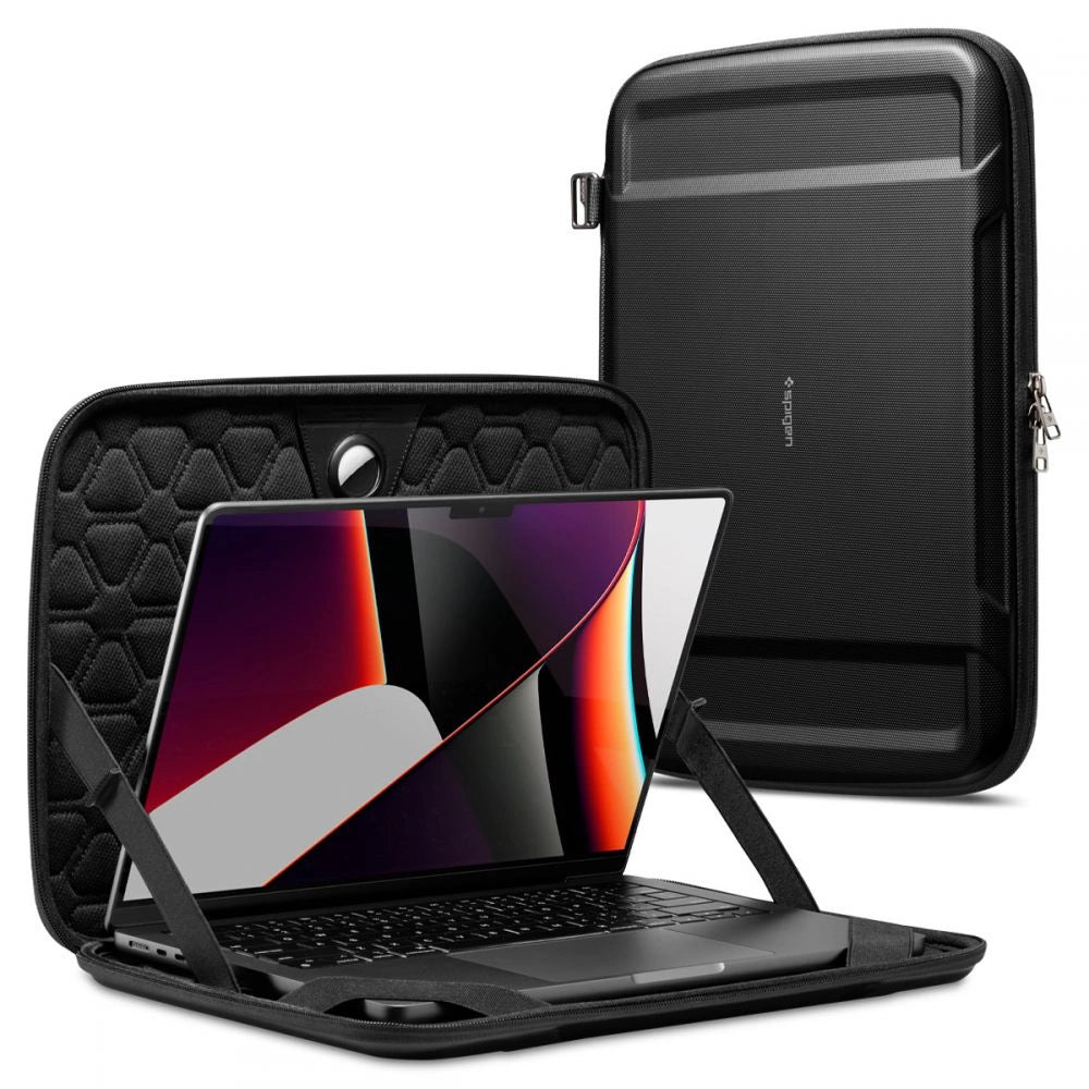 Spigen Rugged Armor Pouch Pro for 13-14'' Laptop - Black_0