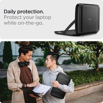 Spigen Rugged Armor Pouch Pro for 13-14'' Laptop - Black_9
