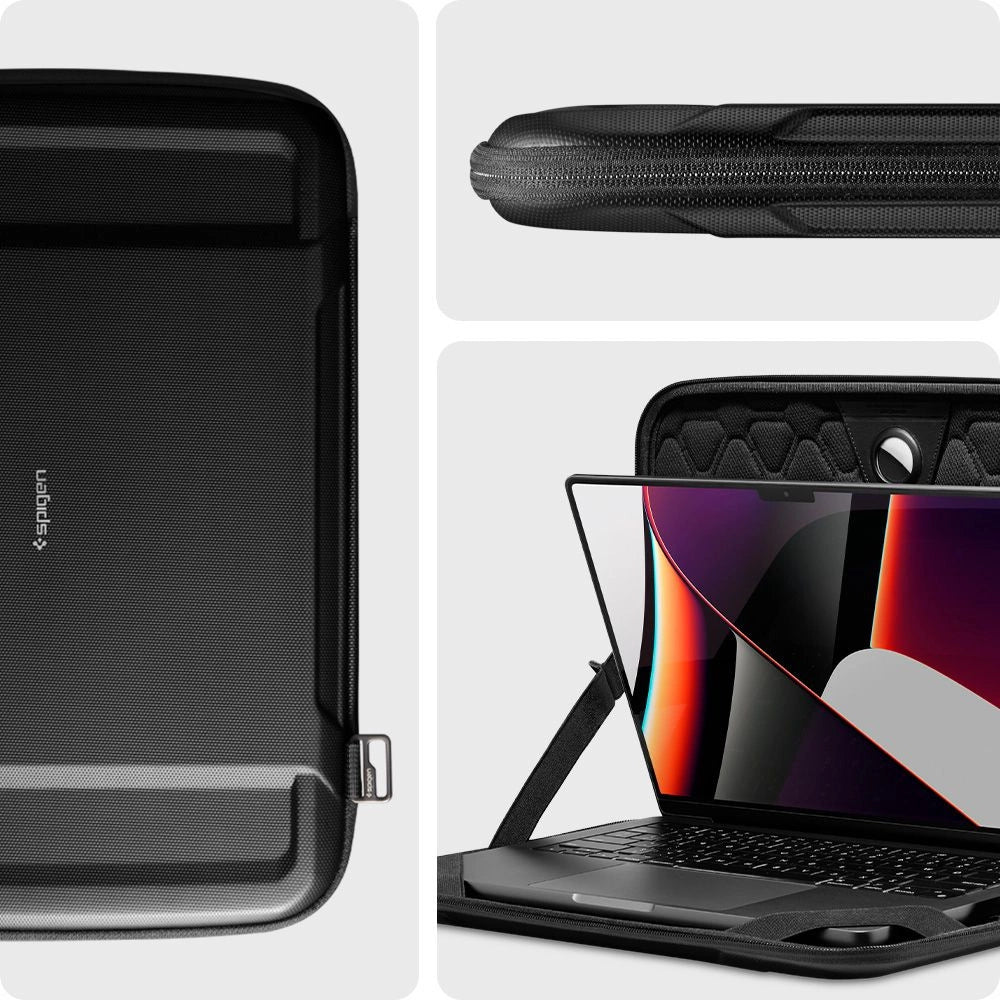 Spigen Rugged Armor Pouch Pro for 13-14'' Laptop - Black_8