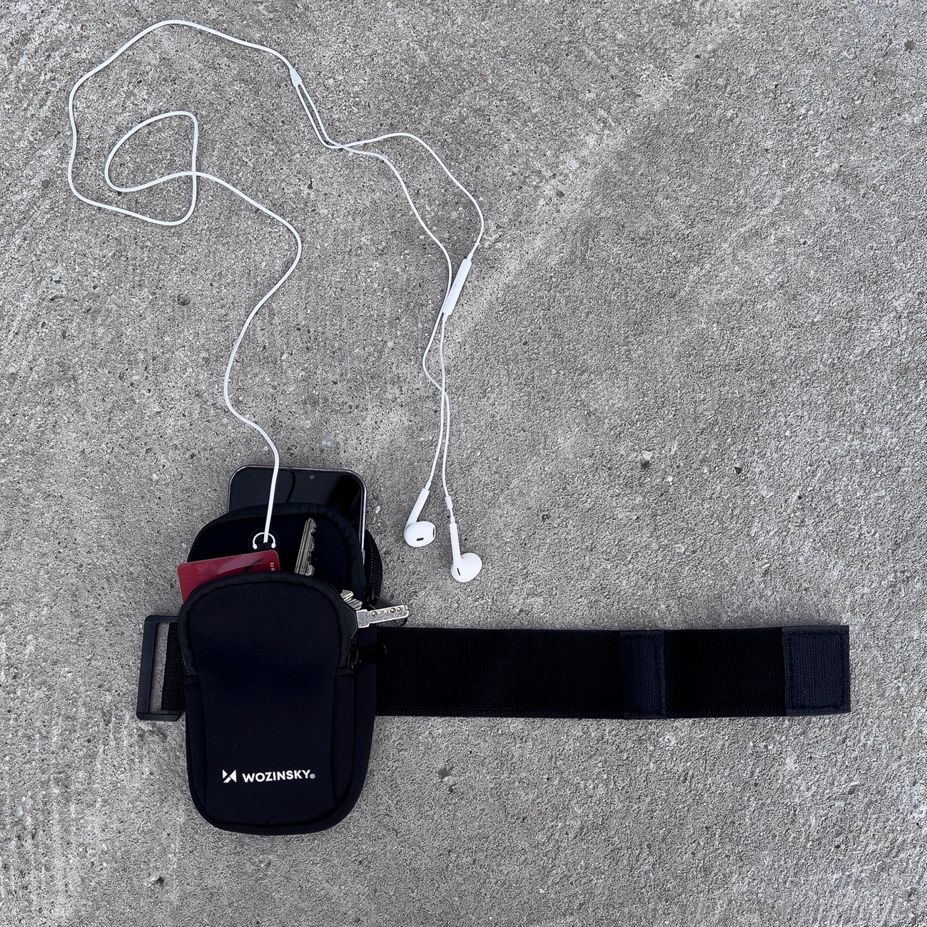 Wozinsky running phone armband black (WABBK1)_12