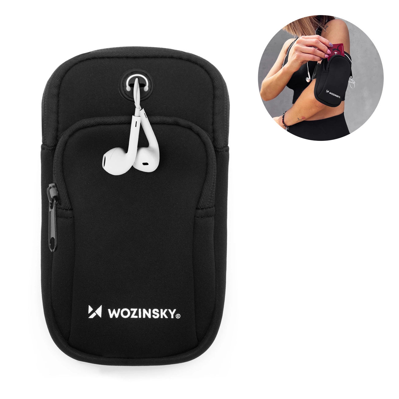 Wozinsky running phone armband black (WABBK1)_0