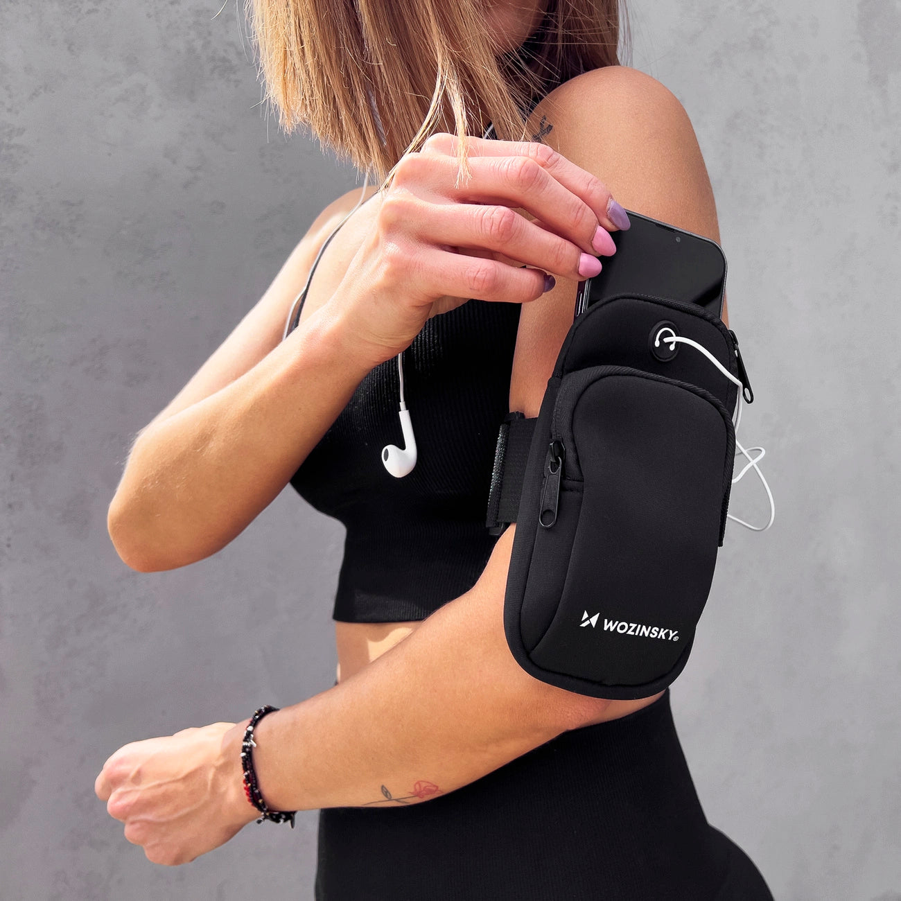 Wozinsky running phone armband black (WABBK1)_4