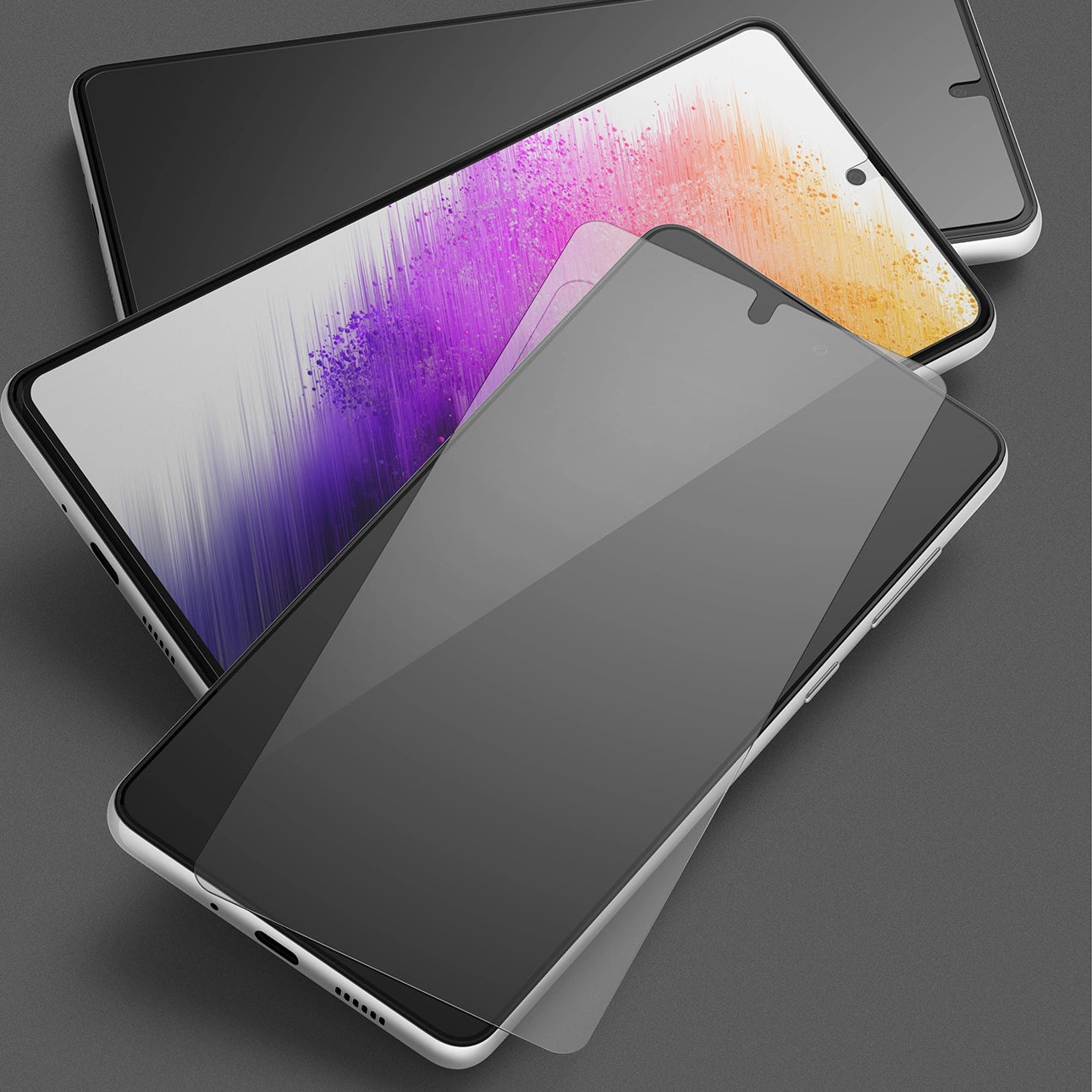 Ringke Invisible Defender ID Glass 2.5D 0.33mm screen protector for Samsung Galaxy A73 5G_3