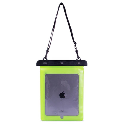 Waterproof PVC tablet case - green_3