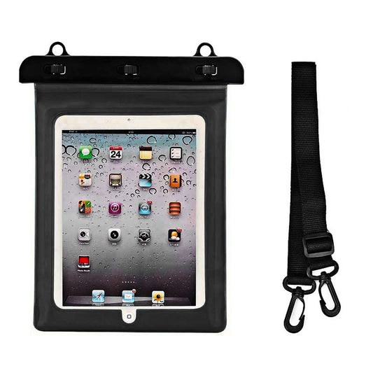 Waterproof PVC tablet case - black_0