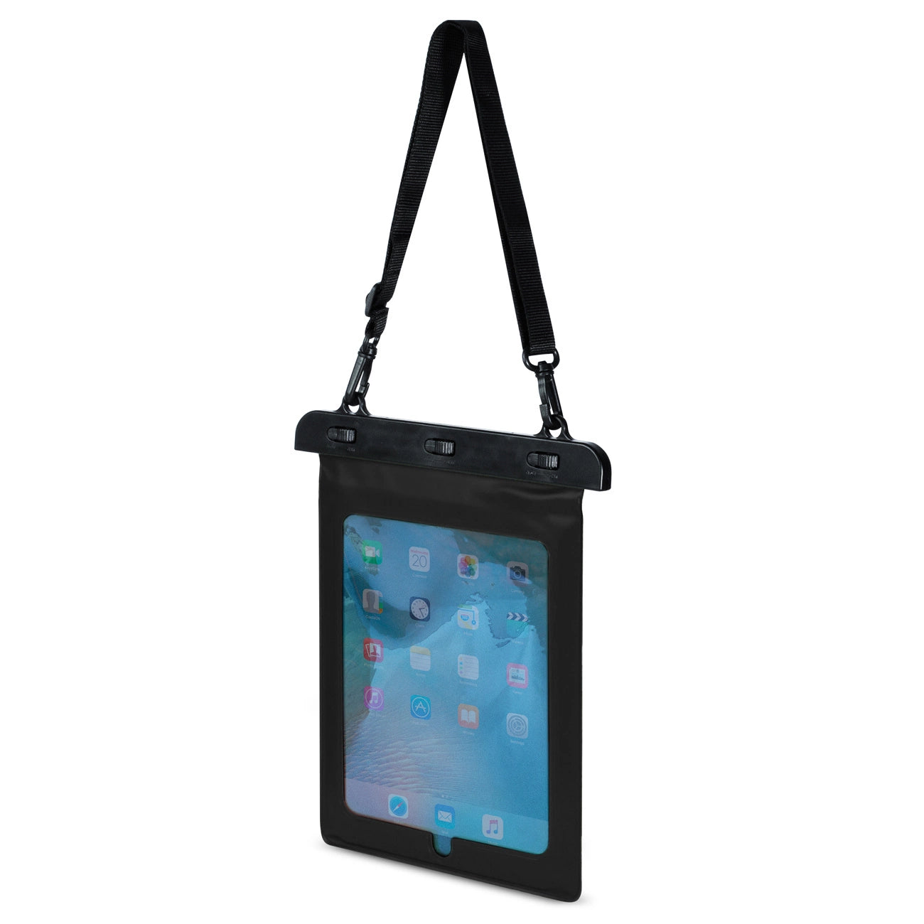 Waterproof PVC tablet case - black_1