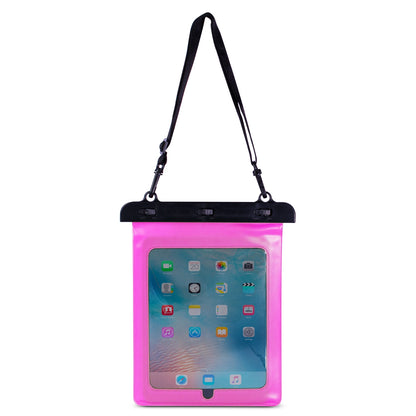 Waterproof PVC tablet case - pink_2