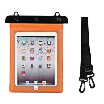 Waterproof PVC tablet case - orange_0