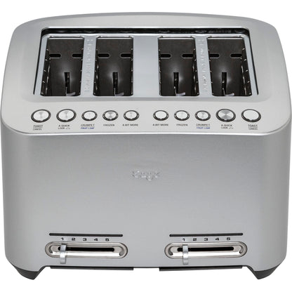 Torradeira Sage STA845BAL2EEU1 Smart Toast 4 fatias de 1900 W com 4 Fendas Curtas em Aço Inox