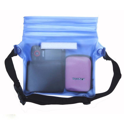 PVC waterproof pouch / waist bag - yellow_5