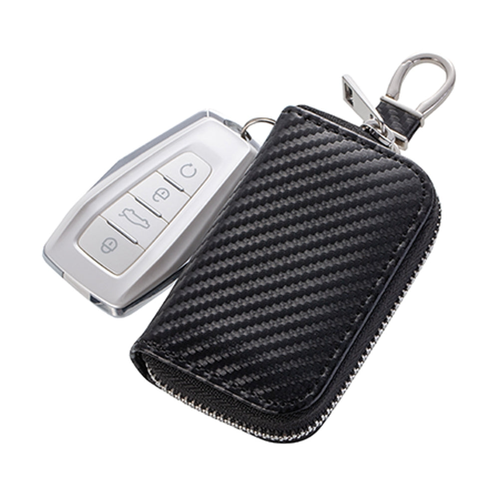 Anti-theft Car Key Case Blocking Radio Waves Faraday Box Faraday Cage Black_3