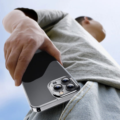 Baseus Frosted Glass Case Cover for iPhone 13 Pro Hard Cover with Gel Frame black (ARWS001001)_25