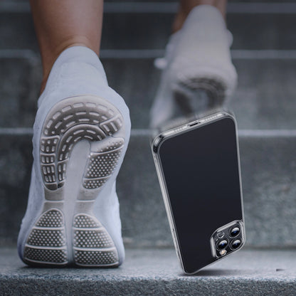 Baseus Frosted Glass Case Cover for iPhone 13 Pro Hard Cover with Gel Frame black (ARWS001001)_14