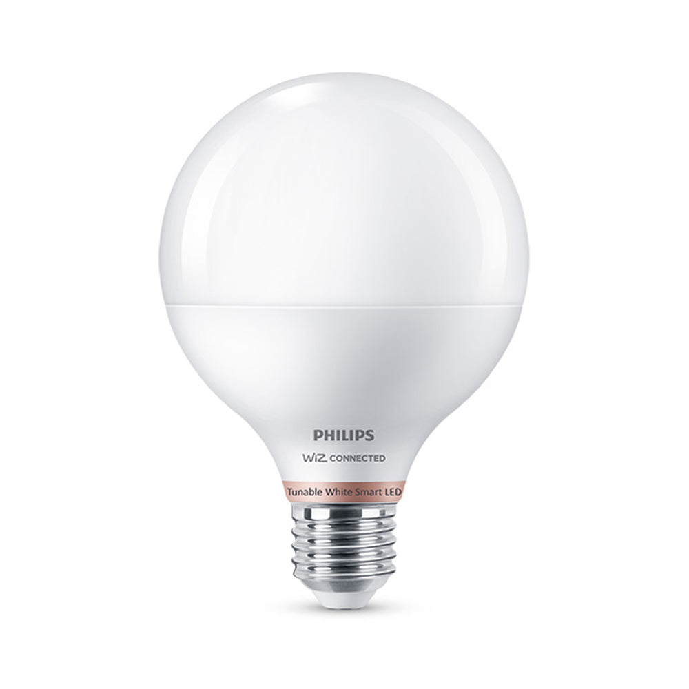 LÃ¢mpada globo e27 11w full colores 1055lm wifi philips wiz_0