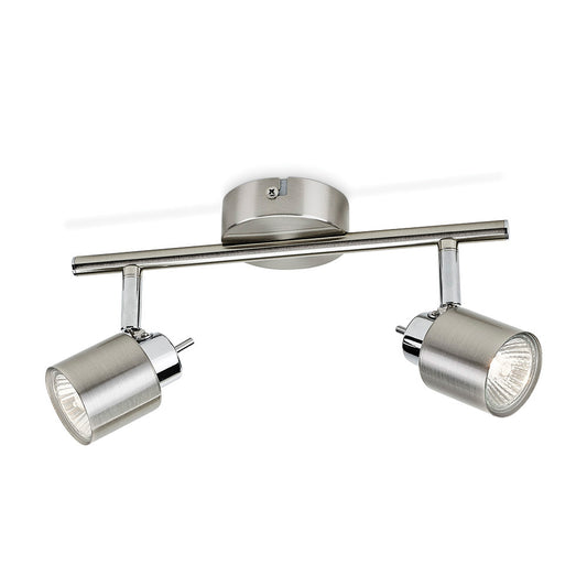Candeeiro de teto 2 focos gu10 mod. meranti philips_0