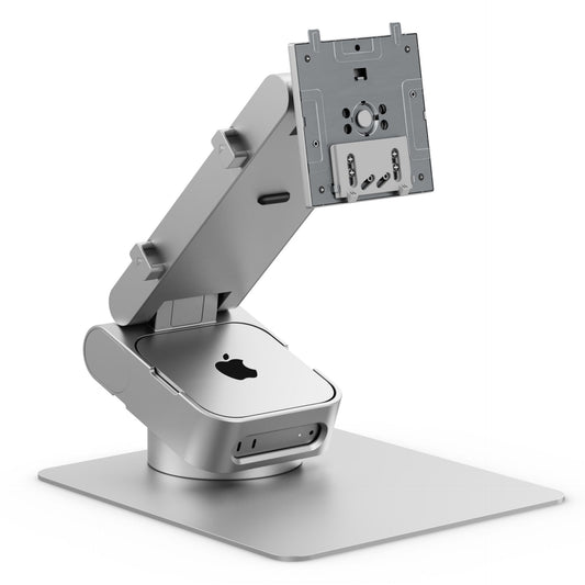 Suporte Monitor Alogic ASPEKT Omni Fold Mac Mini 32” Prata