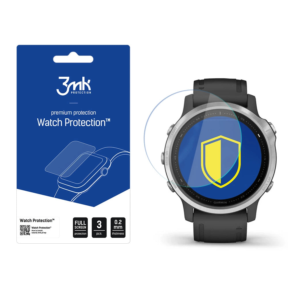 Garmin Fenix 6s - 3mk Watch Protection™ v. FlexibleGlass Lite_0